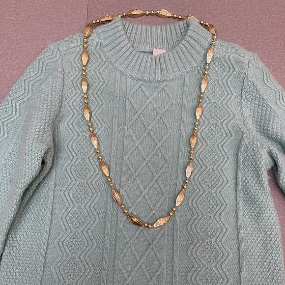 3 pack elegant decorative plastic beaded necklace and style sweater necklace bun - Picture 3 of 4